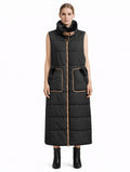 Winter Quilted Sleeveless Coat