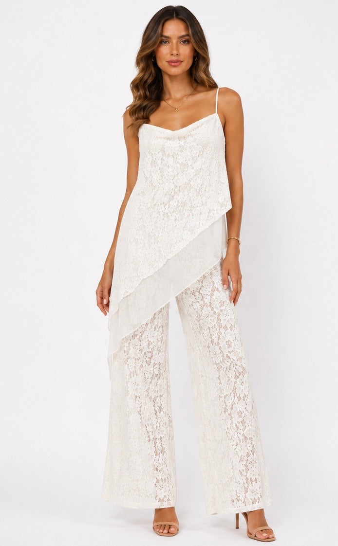 Bridal Set Two Piece White