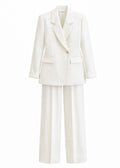 Modern Chic White Co-Ord Suit