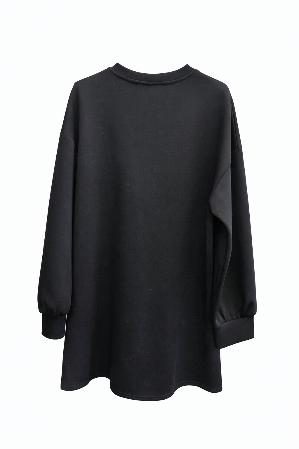 Top Long Cotton Black