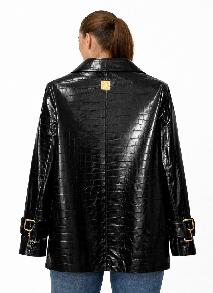 Midnight Croc Statement Jacket