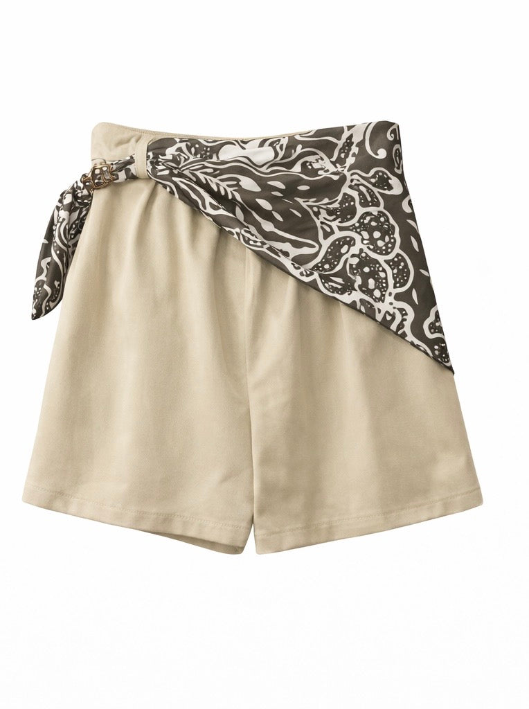 Shorts Champagne Scarf