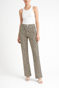 Leopard Print Leg Pants