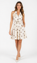 Chic Polka Elegance Dress