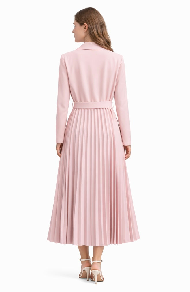 Blazer Pleated dress