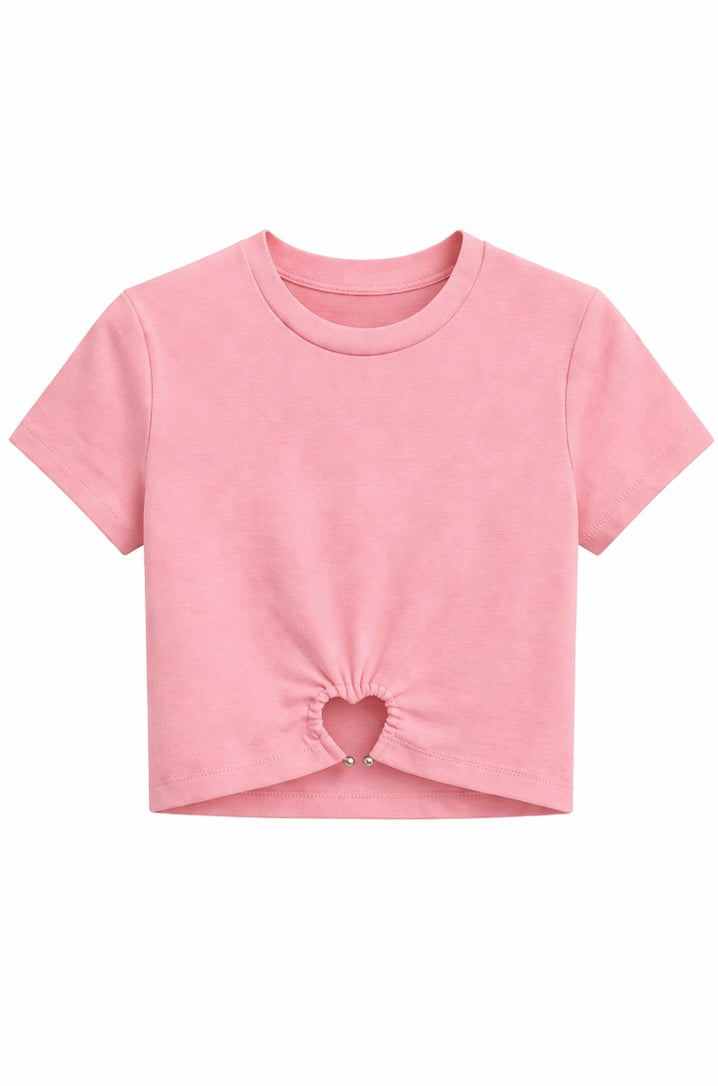 Tshirt Heart Pink