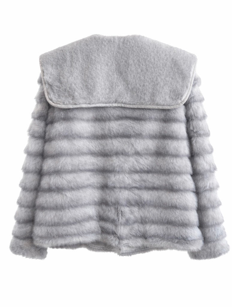 Eco Fur Luxury Light Grey