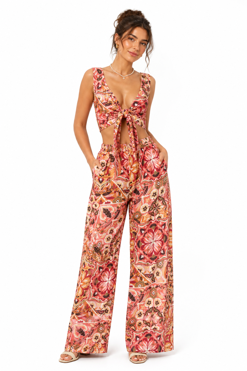 Printed Summer Set