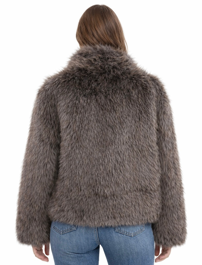 Luxury Faux Fur Jacket