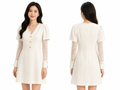 Lace Sleeves Dress