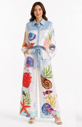 Seaside Dreams Shirt & Palazzo Set