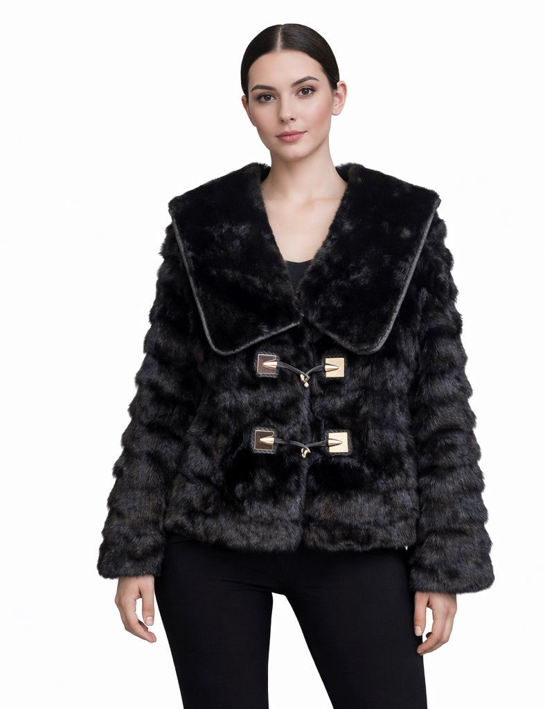 Eco Fur Luxury Black