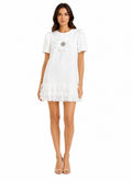 Bloom Ruffle Mini Dress