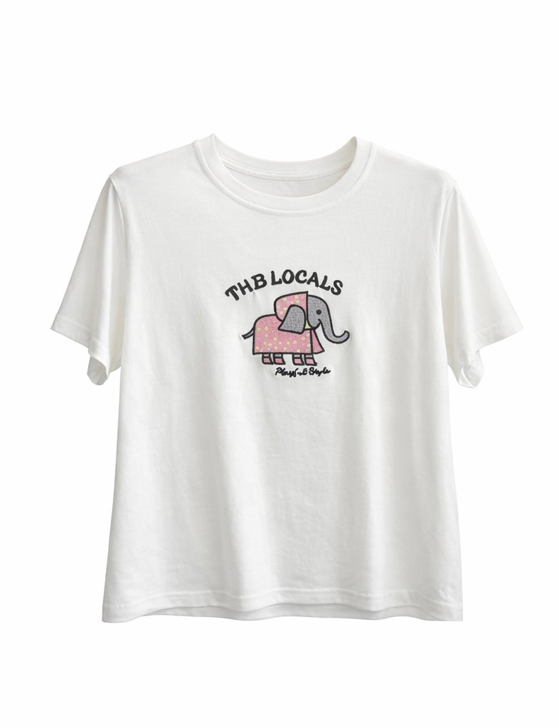 Elephant Patch Tee