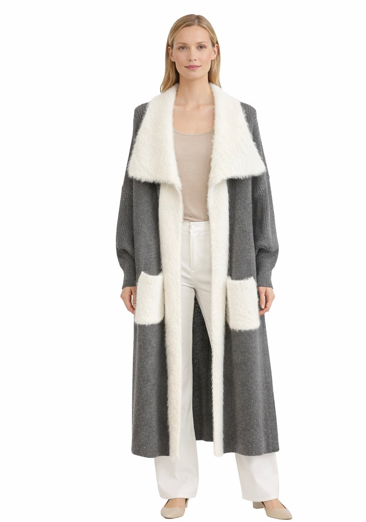 Snowfall Knit Coatigan