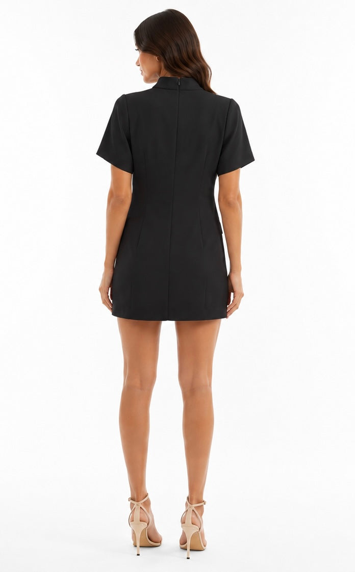 Monroe Blazer Dress ( Black , Dress )
