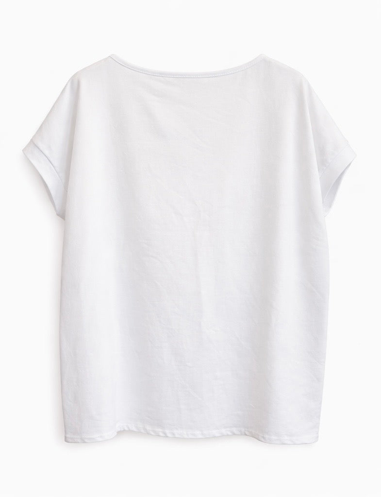 Abstract Horse Print T-Shirt