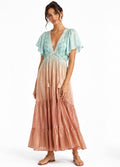 Sunset Breeze Tiered Maxi Dress