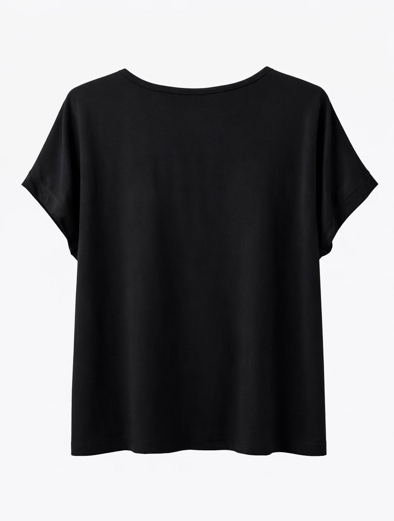 Equestrian Print Contrast Panel Top
