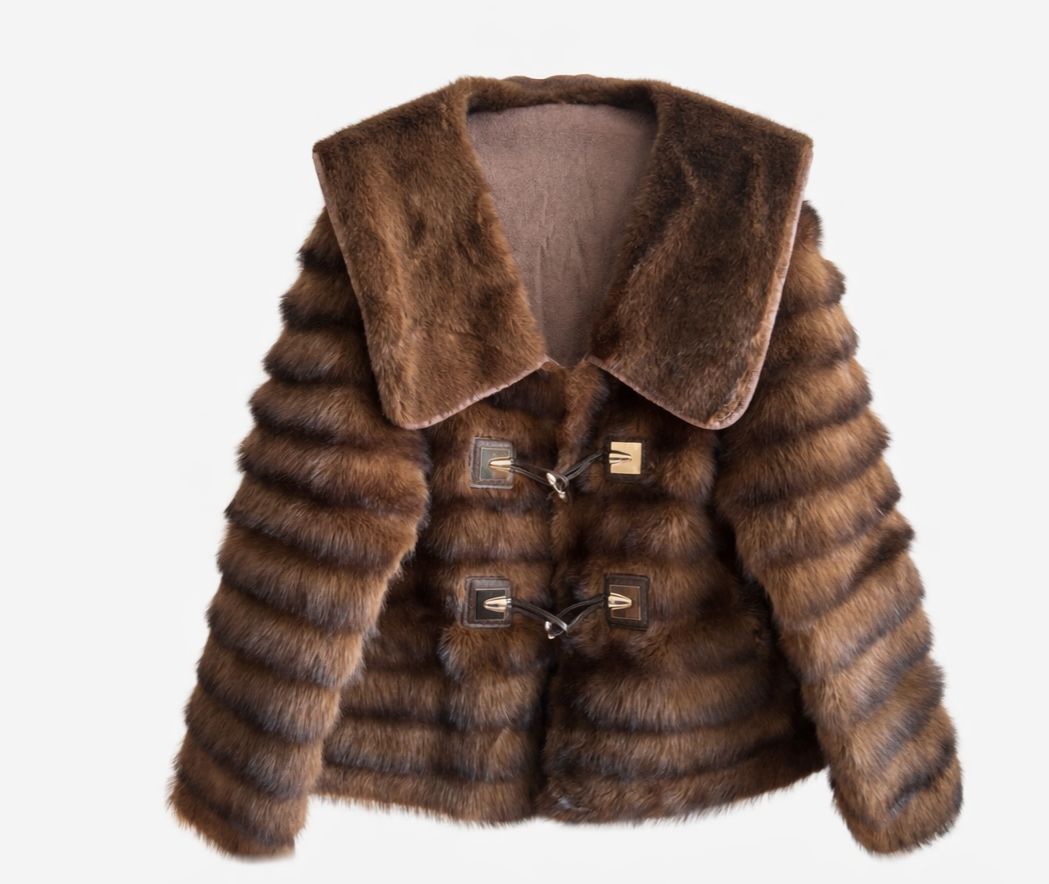 Eco Fur Luxury Brown